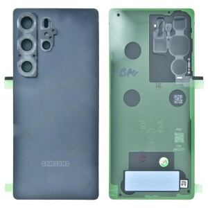 Samsung Galaxy S25 Ultra 5G S938 - Battery Cover with Adhesive & Camera Lens Titanium Jet Black 