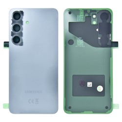 Samsung Galaxy S25 5G S931 - Battery Cover with Camera Lens and Adhesive Silver 