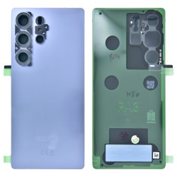 Samsung Galaxy S25 Ultra 5G S938 - Battery Cover with Adhesive & Camera Lens Titanium Silver Blue 