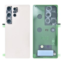 Samsung Galaxy S25 Ultra 5G S938 - Battery Cover with Adhesive & Camera Lens Titanium Pink Gold 