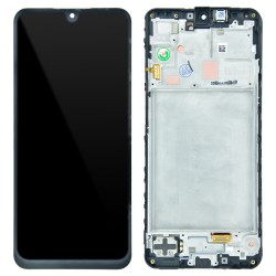 Samsung Galaxy A16 A165 - Full Front LCD Digitizer with Frame Black 