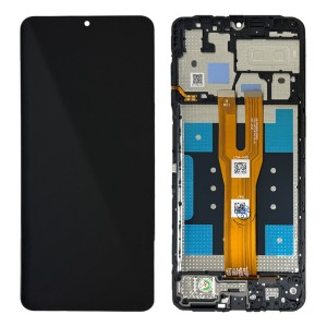 Samsung Galaxy A06 A065 - Full Front LCD Digitizer with Frame Black 