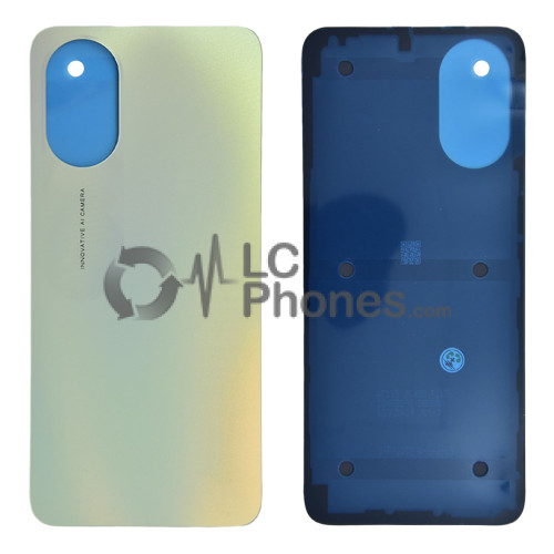OPPO A38 CPH2579 - Battery Cover with Adhesive Glowing Gold