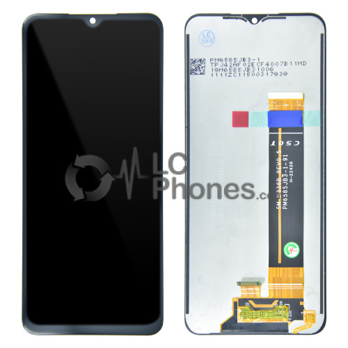 Samsung Galaxy A13 A135 - Full Front LCD Digitizer Black (Original Remaded) (CS0T Flex)
