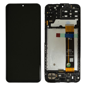 Samsung Galaxy A13 A135 - Full Front LCD Digitizer Black  (V06-TM Flex)