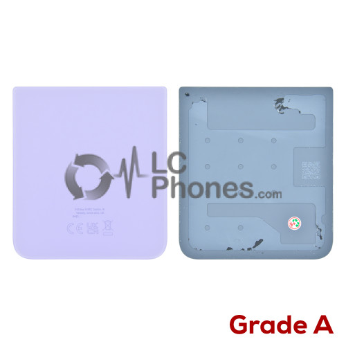 Samsung Galaxy Z Flip4 5G F721 - Battery Cover with Adhesive Purple (Original Used) Grade A