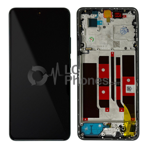 OPPO Reno 11F CPH2603 / Reno 11A / F25 Pro 5G - Full Front LCD Digitizer with Frame Dark Green < Service Pack >