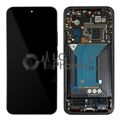 Xiaomi 14 23127PN0CC, 23127PN0CG - Full Front LCD OLED Digitizer with Frame Black < Service Pack >