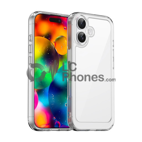 iPhone 17 - Outer Space Hard Case with Gel Frame Clear