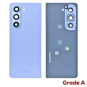 Samsung Galaxy Z Fold5 F946 - Battery Cover with Camera Lens and Adhesive Icy Blue  Grade A
