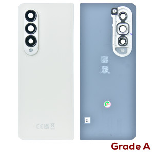 Samsung Galaxy Z Fold4 F936 - Battery Cover with Camera Lens and Adhesive Beige  Grade A