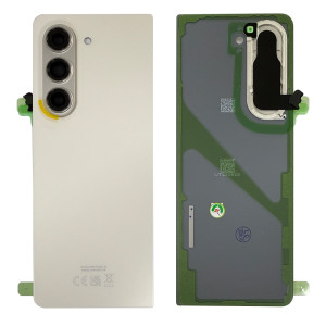 Samsung Galaxy Z Fold5 F946 - Battery Cover with Camera Lens and Adhesive Cream 