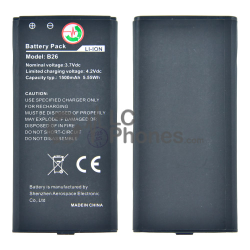 Cat B26 - Battery B26 1500mAh 5.55Wh