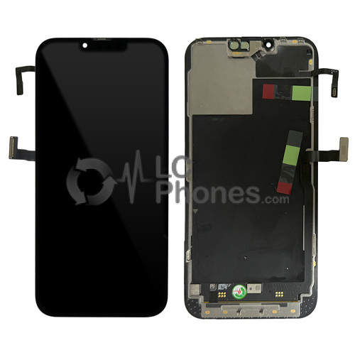 iPhone 13 Pro Max - Full Front OLED Display Digitizer Black with Proximity Sensor ( Original Remaded )