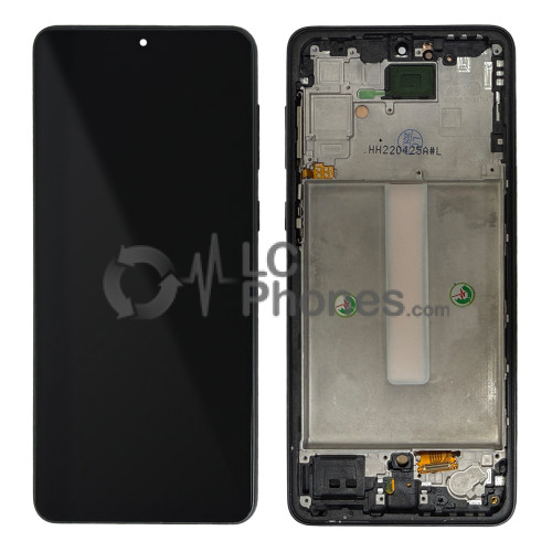 Samsung Galaxy A33 5G A336 - Full Front LCD OLED Digitizer with Frame Black