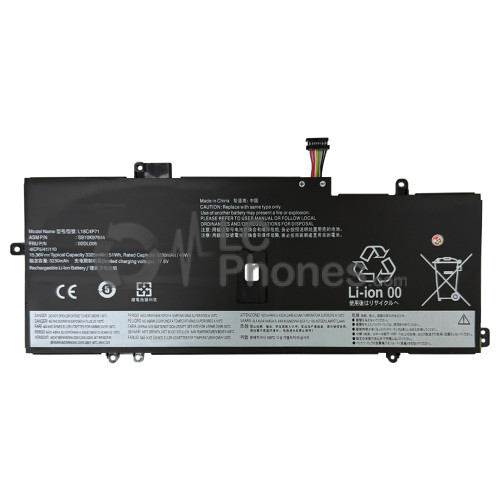 Lenovo - Laptop Battery L18L4P71 L18M4P72 3325mAh 51Wh for Lenovo ThinkPad X1 Carbon Gen 8, X1 Yoga Gen 4, X1 Yoga Gen 5 Series