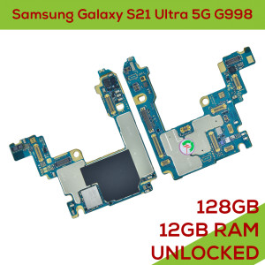 Samsung Galaxy S21 Ultra 5G G998 - Fully Functional Logic Board 128GB 12GB RAM UNLOCKED