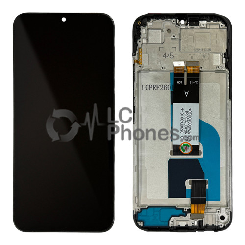 Xiaomi Redmi 15C 4G 25078RA3EA, 25078RA3EL - Full Front LCD Digitizer with Frame Black