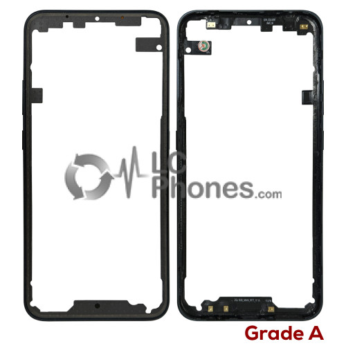 Nokia 5.4 TA-1333, TA-1340, TA-1337, TA-1328, TA-1325 - Middle Frame with Side Buttons Polar Night ( Original Used ) Grade A