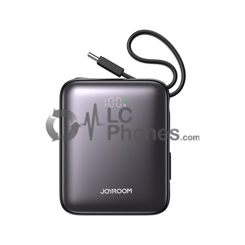 Joyroom -  Powerbank JR-PBF27 10000mAh 22.5W with Built-in Type-C and Lightning Cables Black