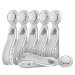 Joyroom - JR-ZS422 Cable Organizer Silicone Headband with Magnet (Set of 6) White