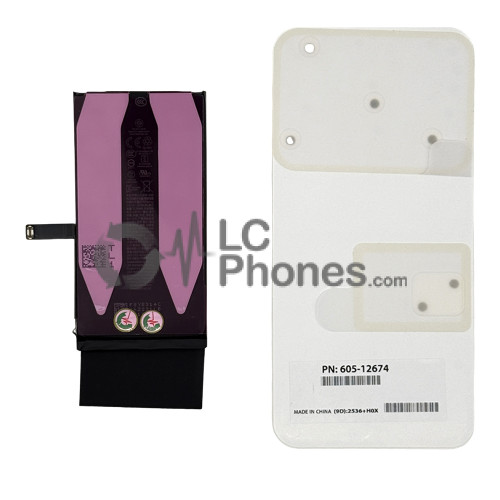 iPhone 14 - Battery A2863 3279mAh 12.86Wh with Adhesive & Screws < Service Pack >