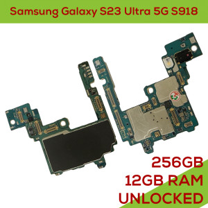 Samsung Galaxy S23 Ultra 5G S918 - Fully Functional Logic Board 256GB 12GB RAM UNLOCKED