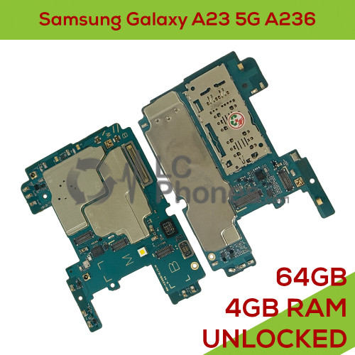 Samsung Galaxy A23 5G A236 - Fully Functional Logic Board 64GB 4GB RAM UNLOCKED