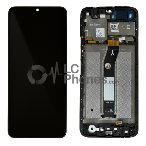 Xiaomi Redmi A3 23129EN51X - Full Front LCD Digitizer with Frame Black < Service Pack >