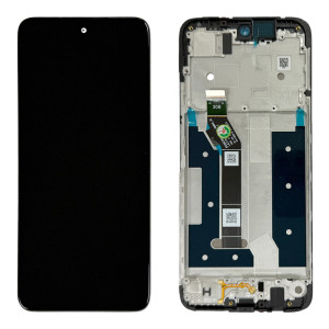 Motorola Moto G35 XT2433-5 - Full Front LCD Digitizer with Frame Black
