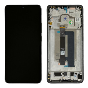 Xiaomi Poco X6 Pro 5G 2311DRK48G, 2311DRK48I - Full Front LCD Digitizer with Frame Black