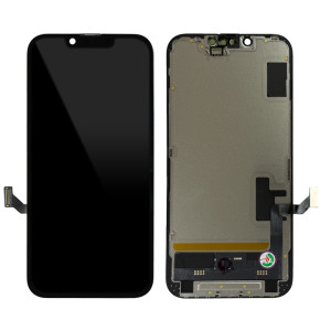 iPhone 14 - NLC Full Front LCD Digitizer Black Soft OLED