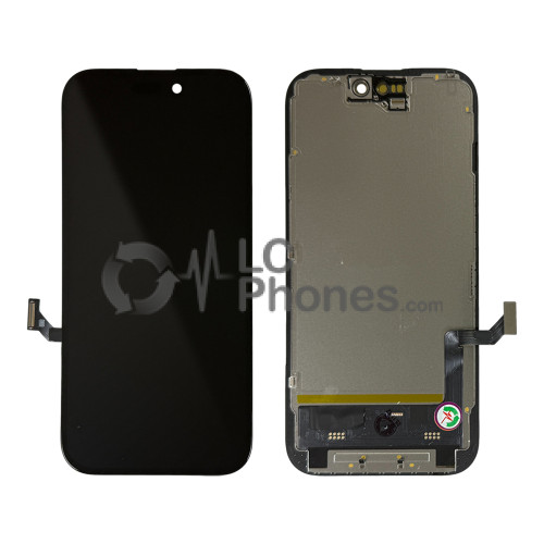 iPhone 15 - NLC Full Front LCD Digitizer Black Soft OLED