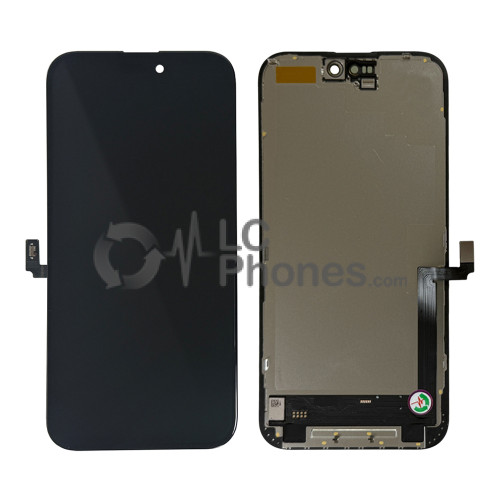 iPhone 16 Plus - NLC Full Front LCD Digitizer Black Soft OLED