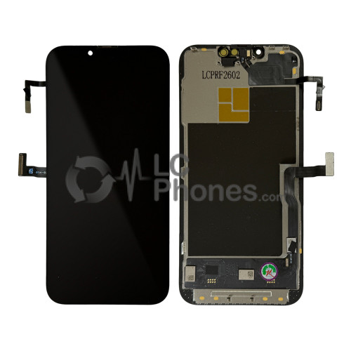 iPhone 13 Pro - NLC Full Front LCD Digitizer Black Soft OLED 120Hz with Proximity Sensor (NO Error, Run Diagnostics)