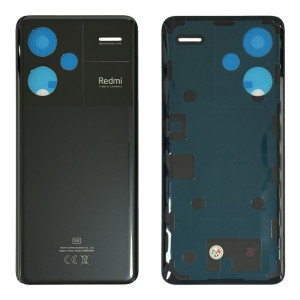 Xiaomi Redmi Note 13 Pro+ 23090RA98C, 23090RA98G, 23090RA98I - Battery Cover with Adhesive Midnight Black