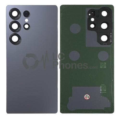 Samsung Galaxy S25 Ultra 5G S938 - Battery Cover with Adhesive & Camera Lens Titanium Silver Blue