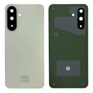 Samsung Galaxy A36 5G A366 - Battery Cover with Adhesive & Camera Lens White