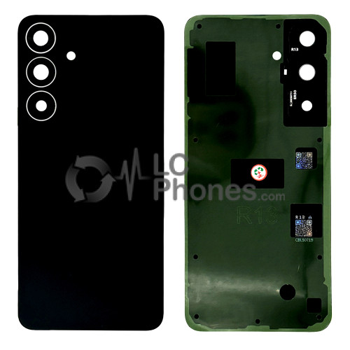 Samsung Galaxy S25 FE 5G S731 - Battery Cover with Adhesive & Camera Lens Jetblack