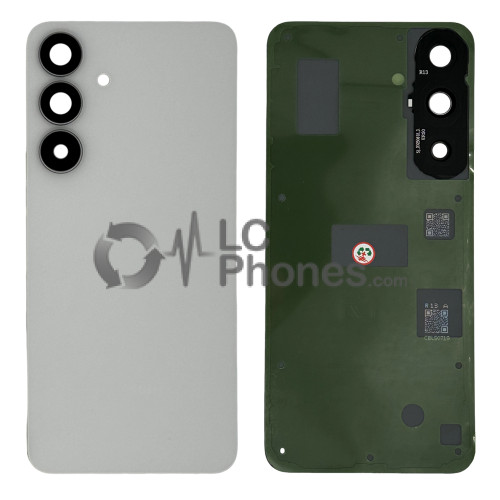 Samsung Galaxy S25 FE 5G S731 - Battery Cover with Adhesive & Camera Lens White