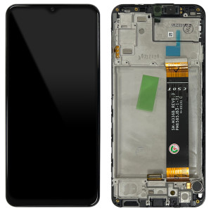 Samsung Galaxy A23 A235 - Full Front LCD Digitizer with Frame Black 