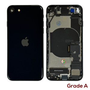 iPhone SE (2022) - Back Housing Cover Full Assembly Midnight Grade A 