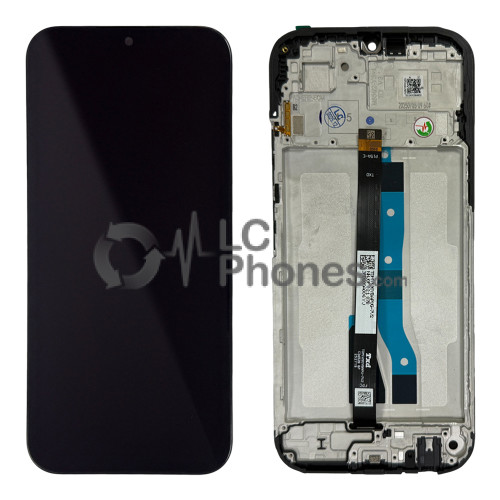 Xiaomi Redmi 15C 4G 25078RA3EE (EU Version) - Full Front LCD Digitizer with Frame Black < Service Pack >