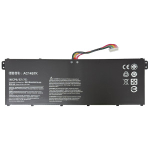Acer - Laptop Battery AC14B7K 3320mAh 50.7Wh for Acer TravelMate P236 TMP236 Swift SF314-54 52G S40-10 N17W7 Nitro 5 Spin NP515 SP515-51GN Swift 3 SF314-54 Swift 3 SF314-54 Swift 3 SF314-52 Notebook 15.28 V
