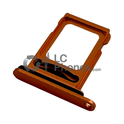 iPhone 17 Pro - Dual Sim Tray Card Holder Cosmic Orange