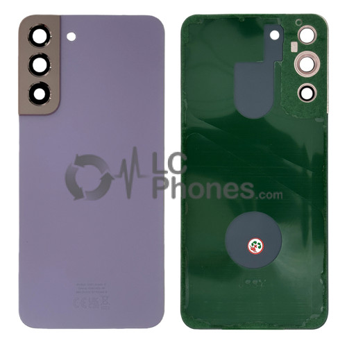 Samsung Galaxy S22+ 5G S906 - Battery Cover Original with Camera Lens and Adhesive Bora Purple