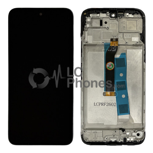 Xiaomi Redmi 15 25057RN09E - Full Front LCD Digitizer with Frame Black