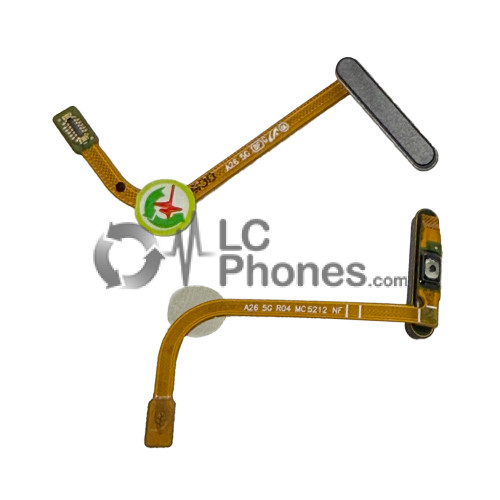 Samsung Galaxy A26 5G A266 - Fingerprint Flex Cable Black < Service Pack >