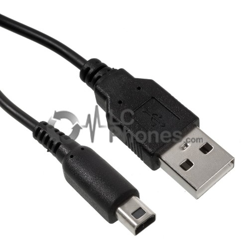 1m USB Power Charging Data Cable Nintendo 3DS 2DS DSi XL