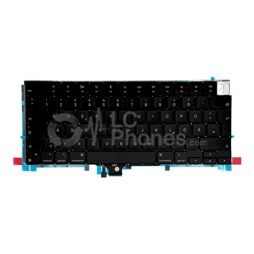 Macbook Pro 14 inch with M3 Pro / M3 Max A2992 - German Keyboard DE Layout with Backlight